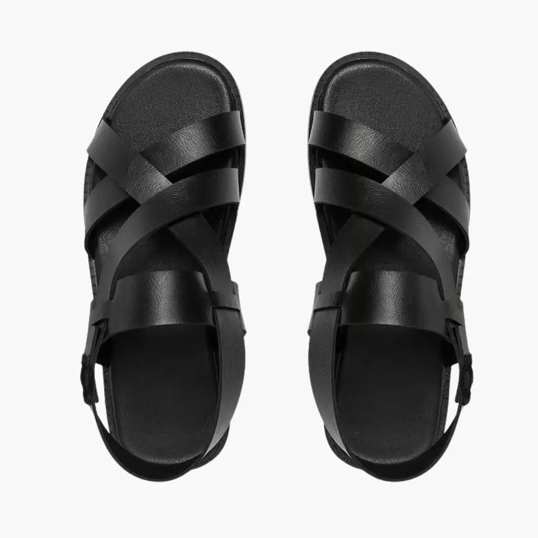 Men's Casual Sandals with adjustable strap and soft microfiber lining