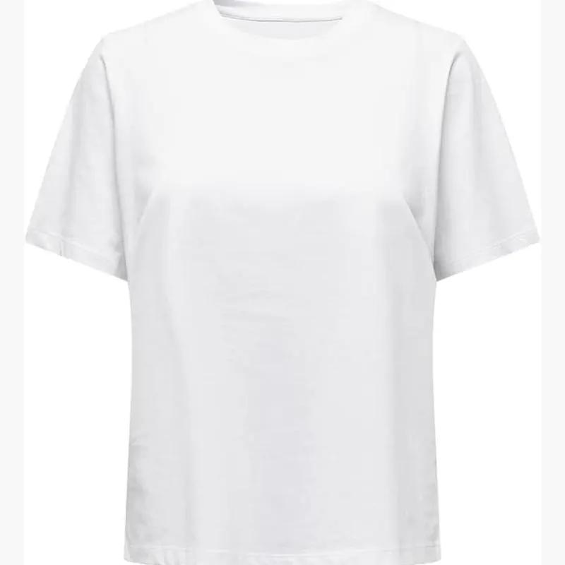Women’s T-Shirt by Wilfred Smith, crew neck, short sleeves, plain white