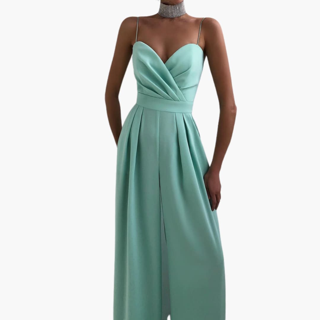Women’s Spaghetti Strap Wide-Leg Jumpsuit by Wilfred Smith in mint green